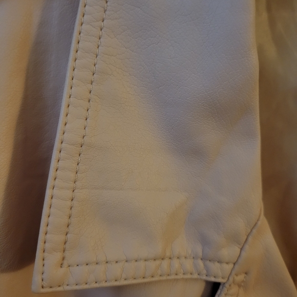 Size XL Light Pink Moto Jacket - Picture 2 of 3